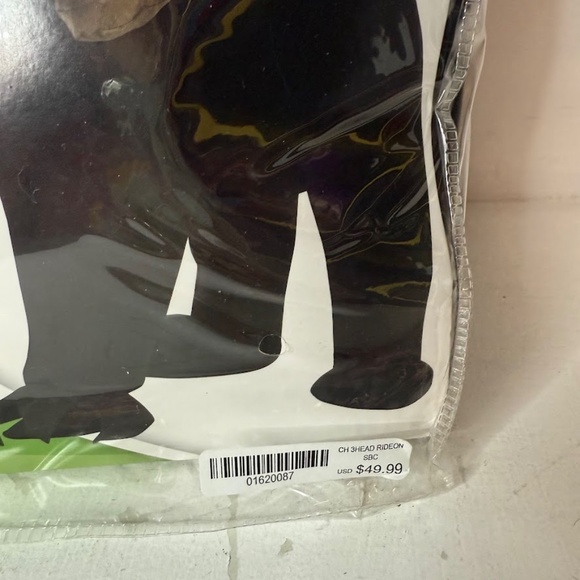 Spirit Inflatable Ride On Cerberus Costume 3 Headed Dog Halloween Child One Size - Picture 4 of 6